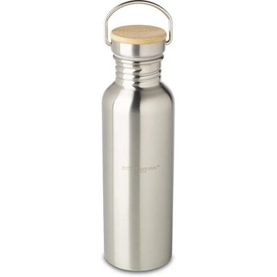 Bottiglia d'acqua in acciaio inox ECHTWERK - 750ml - Argento - Sport Bottiglia d'acqua in acciaio inox ECHTWERK - 750ml - Argento - Sport