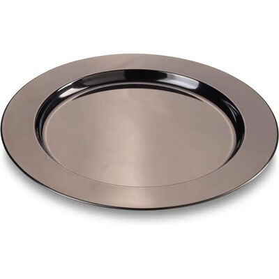ECHTWERK Schwarzes Shiny Platzteller-Set - 33,2cm ECHTWERK Schwarzes Shiny Platzteller-Set - 33,2cm