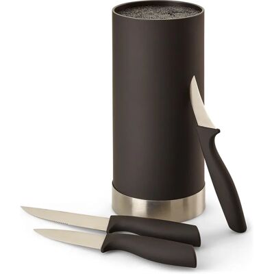 Set de Cuchillos Echtwerk - Acero Inoxidable, Plata - Esencial de Cocina Set de Cuchillos Echtwerk - Acero Inoxidable, Plata - Esencial de Cocina