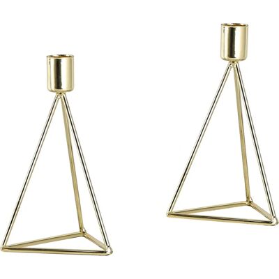 ECHTWERK Moderner Kleiner Gold Kerzenhalter - Kerzenhalter ECHTWERK Moderner Kleiner Gold Kerzenhalter - Kerzenhalter