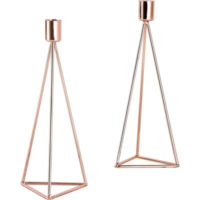 EchtWERK - Modern Big - Kupferfarben - 24,2cmH - Candle holder EchtWERK - Modern Big - Kupferfarben - 24,2cmH - Candle holder