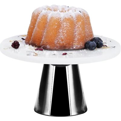 ECHTWERK Marmeren Taartplateau - Decoratief en Multifunctioneel, 22cm ECHTWERK Marmeren Taartplateau - Decoratief en Multifunctioneel, 22cm