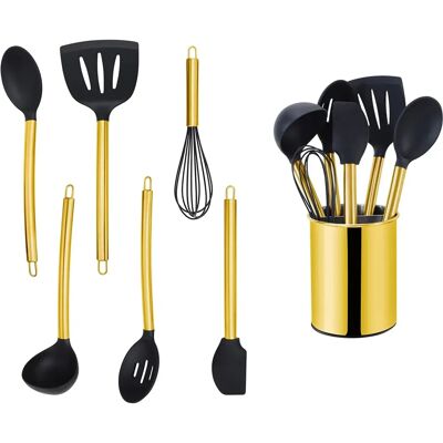 ECHTWERK 7-delig Gouden Keukengerei Set ECHTWERK 7-delig Gouden Keukengerei Set