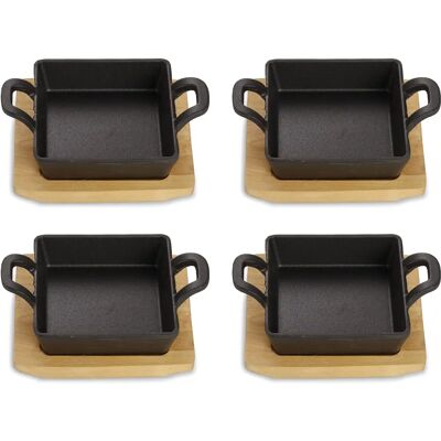 Echtwerk SADA PANNOR, emaljerade, 4-delat set Echtwerk SADA PANNOR, emaljerade, 4-delat set