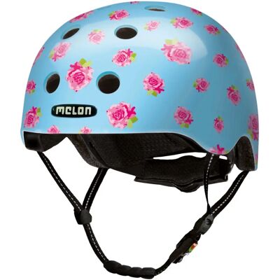 Melon Urban Active Flying Roses Fietshelm - Lichtgewicht, Verstelbaar, Koel Melon Urban Active Flying Roses Fietshelm - Lichtgewicht, Verstelbaar, Koel