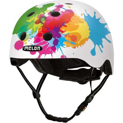 Melon Urban Active Coloursplash M-L Fietshelm - Veiligheidshelm Melon Urban Active Coloursplash M-L Fietshelm - Veiligheidshelm