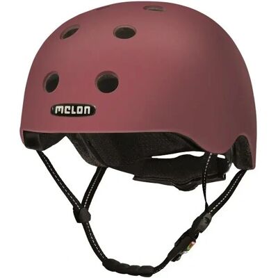 Casque Vélo Melon Paris - Réglable, Respirant, Unisexe - Publicité Casque Vélo Melon Paris - Réglable, Respirant, Unisexe - Publicité
