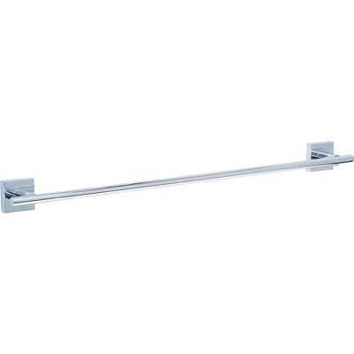 Barre à serviette chromée Pro 030 fixée par collage - Accessoire salle de bain - Publicité Barre à serviette chromée Pro 030 fixée par collage - Accessoire salle de bain - Publicité