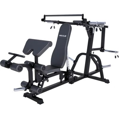 Gorilla Sports Maxxus Multigym - Kompakt, Justerbar, Tung Gorilla Sports Maxxus Multigym - Kompakt, Justerbar, Tung