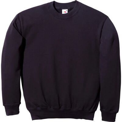 Fruit of the Loom XL Sweatshirt - Unisex, Schwarz, Baumwolle-Polyester Fruit of the Loom XL Sweatshirt - Unisex, Schwarz, Baumwolle-Polyester