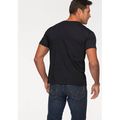 FRUIT OF THE LOOM M Schwarz-Weiß T-Shirt - Casual FRUIT OF THE LOOM M Schwarz-Weiß T-Shirt - Casual