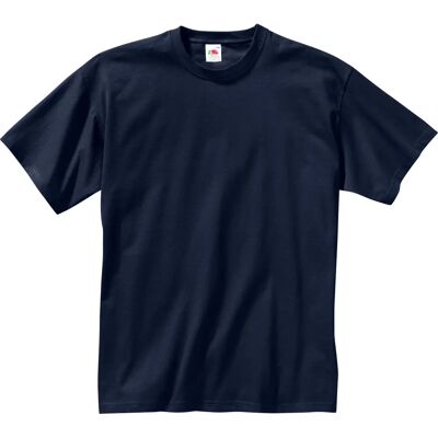 FRUIT OF THE LOOM XXL Blau-Weiß T-Shirt - Shirt FRUIT OF THE LOOM XXL Blau-Weiß T-Shirt - Shirt