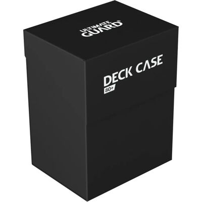 Boîtier pour cartes Ultimate Guard noir - taille standard, double housse - Publicité Boîtier pour cartes Ultimate Guard noir - taille standard, double housse - Publicité
