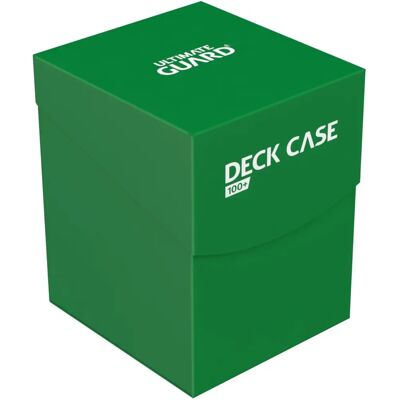 Ultimate Guard Groene Deck Box - Voor 100+ Standaardkaarten Ultimate Guard Groene Deck Box - Voor 100+ Standaardkaarten