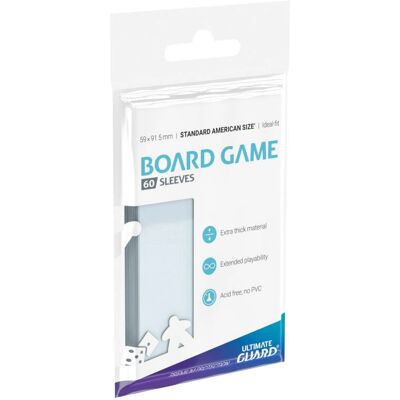 Ultimate Guard Modèle UGD010279 - Protèges-cartes pour jeux de société américains standards Ultimate Guard Modèle UGD010279 - Protèges-cartes pour jeux de société américains standards