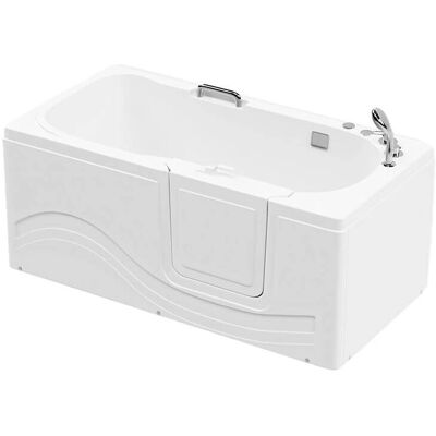 Home Deluxe - Bañera Vital M con Hidromasaje - 153x76cm - Personas mayores Home Deluxe - Bañera Vital M con Hidromasaje - 153x76cm - Personas mayores
