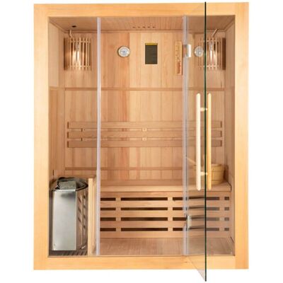 Home Deluxe Skyline L Sauna - 150x120cm per 3 persone Home Deluxe Skyline L Sauna - 150x120cm per 3 persone