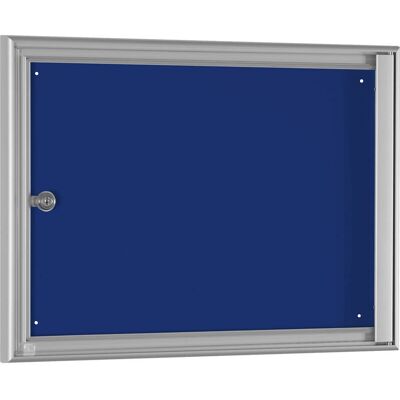 Kaiserkraft Basic Vitrina Azul Genciana para Interior - Vitrinas y Carteles Kaiserkraft Basic Vitrina Azul Genciana para Interior - Vitrinas y Carteles