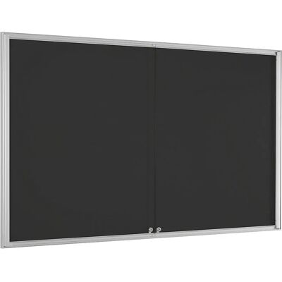 Vitrina Basic Kaiserkraft - 21 x DIN A4, Antracita Vitrina Basic Kaiserkraft - 21 x DIN A4, Antracita