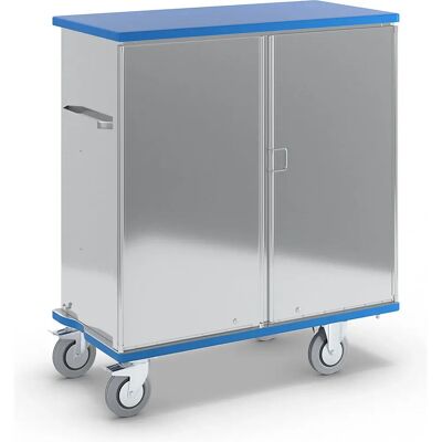 Gmöhling Chariot Cabinet en Aluminium - 300kg, 1410x690x1596mm Gmöhling Chariot Cabinet en Aluminium - 300kg, 1410x690x1596mm