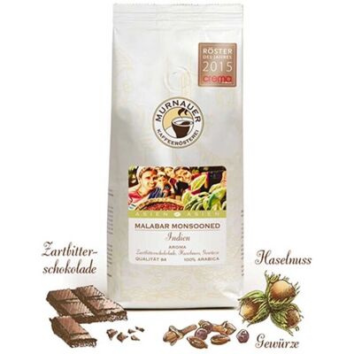 Murnauer Kaffeerösterei Malabar Monsooned - Koffie Murnauer Kaffeerösterei Malabar Monsooned - Koffie