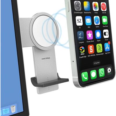 smart things PhoneBase s47 - MagSafe Ladestation - Universale Smartphone-Halterung smart things PhoneBase s47 - MagSafe Ladestation - Universale Smartphone-Halterung