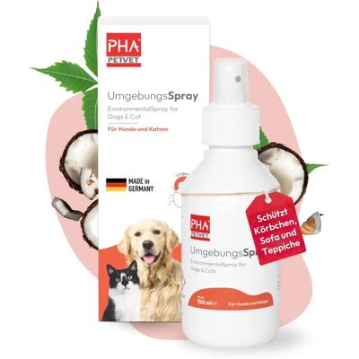 PHA UmgebungsSpray - Floh- und Zeckenschutz für Hunde/Katzen PHA UmgebungsSpray - Floh- und Zeckenschutz für Hunde/Katzen