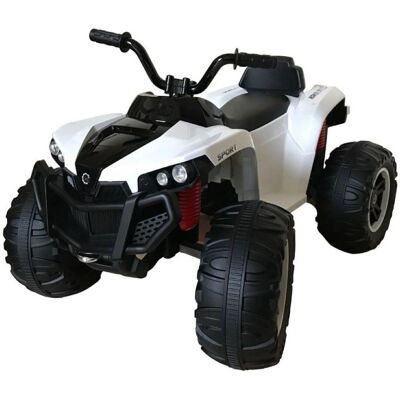 Es-Toys Es-Toys S888 Weiß Kinderquad - Musik, 2x 25W Motoren Es-Toys Es-Toys S888 Weiß Kinderquad - Musik, 2x 25W Motoren