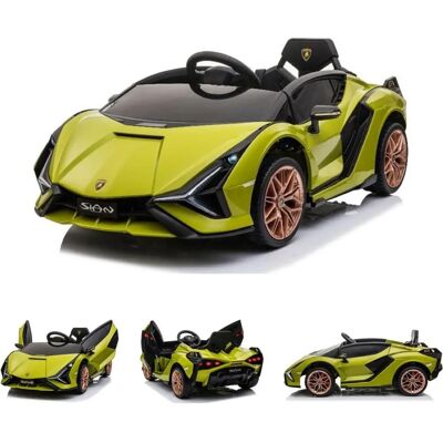 Lamborghini Sian Kinderelektroauto - Grün - Kinder Elektroauto Lamborghini Sian Kinderelektroauto - Grün - Kinder Elektroauto