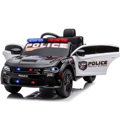 ES-Toys Dodge Polizei Elektroauto - Polizei Lichter & Fernsteuerung ES-Toys Dodge Polizei Elektroauto - Polizei Lichter & Fernsteuerung