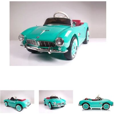 Es-Toys BMW 507 Oldtimer Kinder Elektroauto - Grün Es-Toys BMW 507 Oldtimer Kinder Elektroauto - Grün