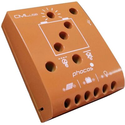 Phocos CML-USB-20 Solarladeregler - PWM, 12V/24V Phocos CML-USB-20 Solarladeregler - PWM, 12V/24V