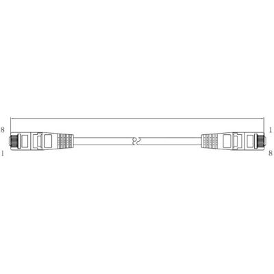 Phocos PSW-H-BAT-CABLE-PYLON-2 Lithium-Batteriekabel - Kabel für Pylontech & PSW-H Phocos PSW-H-BAT-CABLE-PYLON-2 Lithium-Batteriekabel - Kabel für Pylontech & PSW-H
