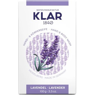 Klar Seifen Lavendel Hand- und Körperseife Klar Seifen Lavendel Hand- und Körperseife