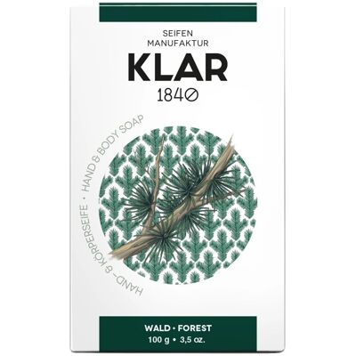 Klar Waldseife - Natürliche, Handgemachte Seife ohne Künstliche Farbstoffe Klar Waldseife - Natürliche, Handgemachte Seife ohne Künstliche Farbstoffe