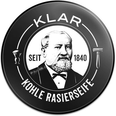 Klar Seifen Aktivkohle Rasierseife - Rasierseife Klar Seifen Aktivkohle Rasierseife - Rasierseife