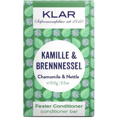 Balsamo solido alla camomilla e all'ortica di KLAR - Cura capelli Balsamo solido alla camomilla e all'ortica di KLAR - Cura capelli