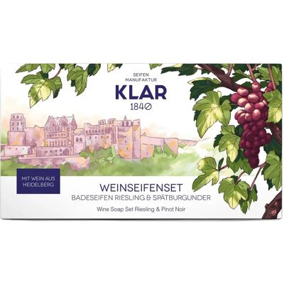 Klar Seifen Weinseifen-Set 2 x 150 g Klar Seifen Weinseifen-Set 2 x 150 g