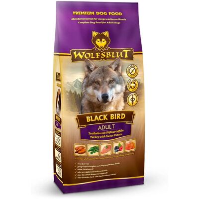 Wolfsblut Black Bird Dinde 2kg Nourriture pour chiens Wolfsblut Black Bird Dinde 2kg Nourriture pour chiens