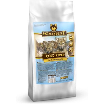 Krmení pro psy Wolfsblut Cold River - Pstruh a Batata Krmení pro psy Wolfsblut Cold River - Pstruh a Batata