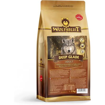 WOLFSBLUT Deep Glade Rothirsch Wasserbüffel Hundefutter - 2kg WOLFSBLUT Deep Glade Rothirsch Wasserbüffel Hundefutter - 2kg