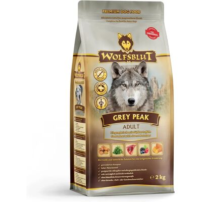 Wolfsblut Grey Peak Nourriture pour chiens de chèvre et patate douce - 2kg Wolfsblut Grey Peak Nourriture pour chiens de chèvre et patate douce - 2kg