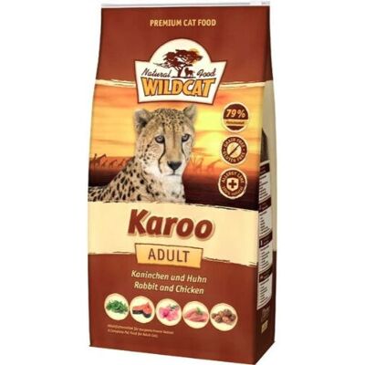 Wildcat Karoo Volwassen Kattenvoer - Kip, Konijn - 500 g Wildcat Karoo Volwassen Kattenvoer - Kip, Konijn - 500 g