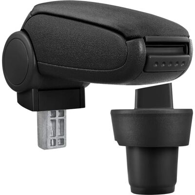 pro.tec Zentralarmlehne für Seat Mii - Schwarz - 3/5 Tür - Unterstützung & Stauraum pro.tec Zentralarmlehne für Seat Mii - Schwarz - 3/5 Tür - Unterstützung & Stauraum