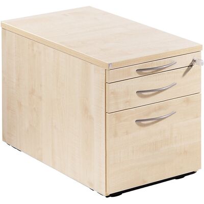 Kaiserkraft THEA - Contenedor de almacenamiento - 3 Cajones Acero Oficina con Ruedas Kaiserkraft THEA - Contenedor de almacenamiento - 3 Cajones Acero Oficina con Ruedas