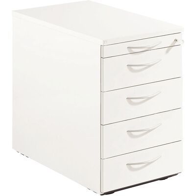 KaiserKraft THEA Aufbewahrungscontainer - 4 Schubladen, Hellgrau KaiserKraft THEA Aufbewahrungscontainer - 4 Schubladen, Hellgrau