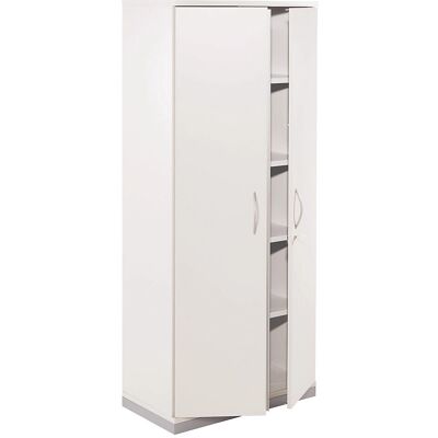 KaiserKraft THEA - Armario con puertas batientes, 4 baldas, 5 alturas de archivador - Armario KaiserKraft THEA - Armario con puertas batientes, 4 baldas, 5 alturas de archivador - Armario