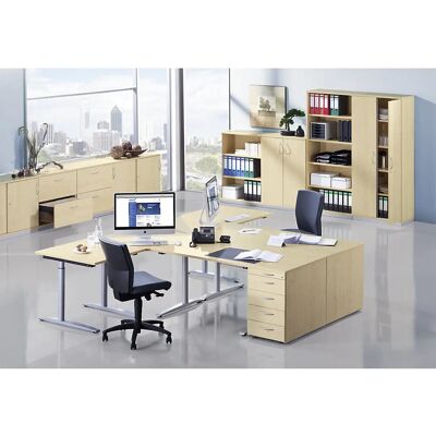 Kaiserkraft THEA Estantería de oficina - Estante ajustable gris Kaiserkraft THEA Estantería de oficina - Estante ajustable gris