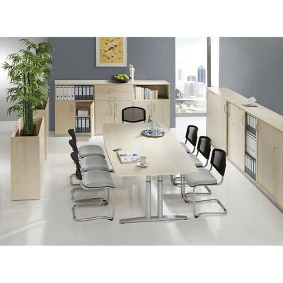 KaiserKraft THEA Stauraumschrank - Mit 2 Türen, 2 Regalen, 2 Schubladen KaiserKraft THEA Stauraumschrank - Mit 2 Türen, 2 Regalen, 2 Schubladen