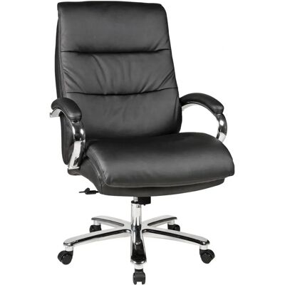 Duo Collection Federico Chefsessel - Verstellbar, Schwarz, 180kg Belastbar Duo Collection Federico Chefsessel - Verstellbar, Schwarz, 180kg Belastbar